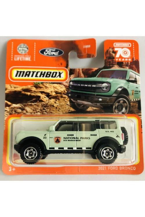 70 Years Lıfetıme Serisi 2021 Ford Bronco Mini Araba 1:64 Ölçek Marka 25/100