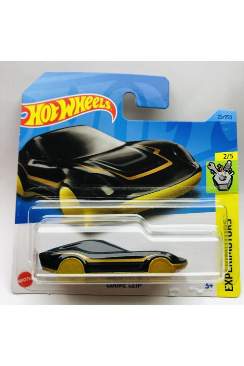 New - Yeni Coupe Clip Anahtarlık Olabilme Özellikli Black 1:64 Ölçek Hotwheels Marka 2/5