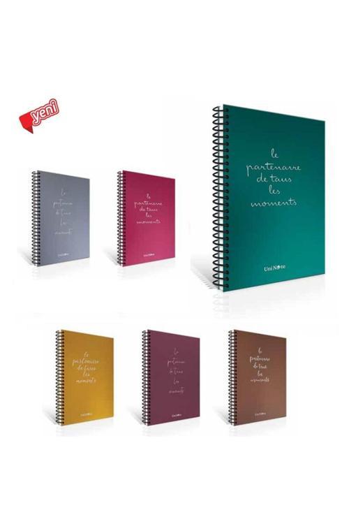 Çınar Sert Kapak Spiralli Defter Moments 120 YP 17x24 Kareli 120/4 55115 1 ADET DEFTER