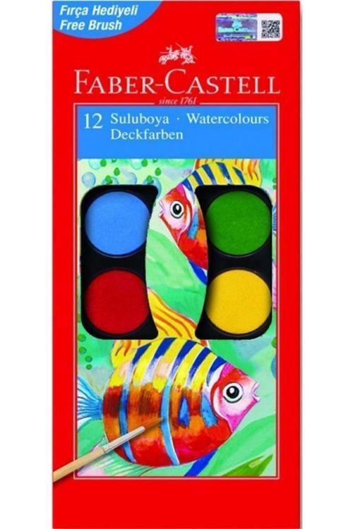 Faber-castell Sulu Boya Red Line Büyük Boy 12 Renk5292 125012