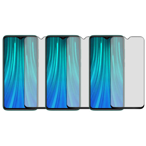Xiaomi Redmi 9 Uyumlu Tam Kaplayan Mat Seramik Esnek Ekran Koruyucu x3
