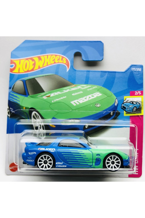 2022 Yeni " 95 Mazda Rx-7 Falken 1:64 Ölçek Hotwheels Marka 2/5