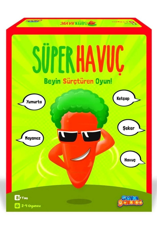 Süper Havuç Beyin Sürçtüren Oyun Hafıza Eğitici Oyun