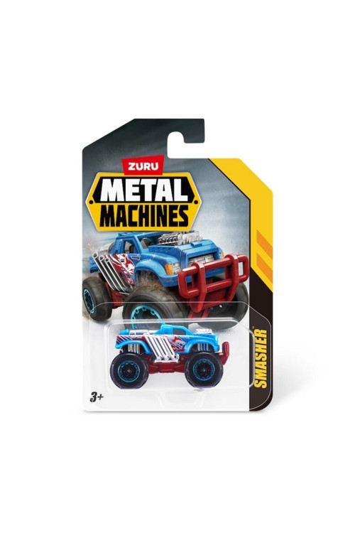 ( OYUNCAK ) Metal Machines S3 Tekli Paket Smasher Metal ( OYUNCAK 1 ADET )