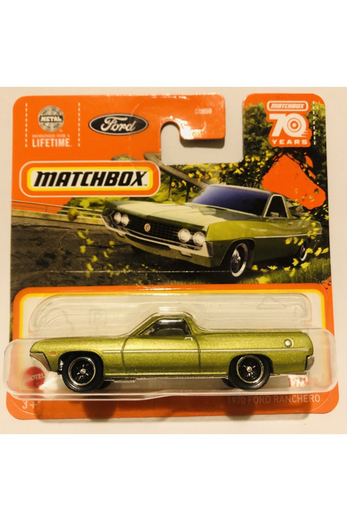 70 Years Lıfetıme Serisi 1970 Ford Ranchero Pickup 1:64 Ölçek Marka 17/100