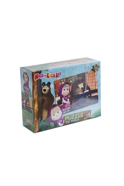 MS7968 Maşa ile Koca Ayı 100 Parça Puzzle -LaçoKids