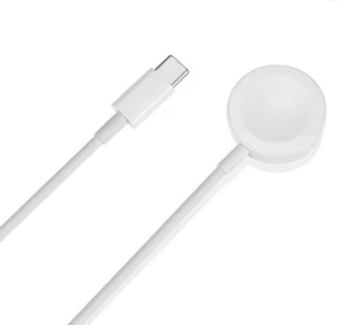 Type-C Girişli Universal İ-watch Akıllı Saat Şarj Cihazı Beyaz C49T
