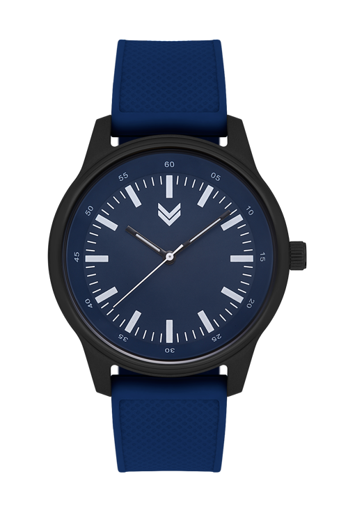 Erkek Kadın Spor Kol Saati Siyah Lacivert Hm-3002Ma-2