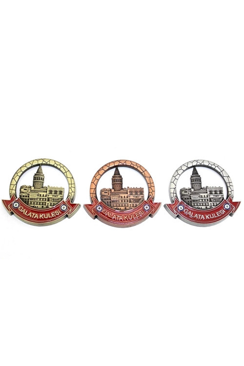 İstanbul Temalı Metal Magnet Alk3340