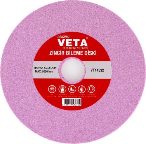 VT14532 Zincir Bileme Diski 145x22x3.2 mm 91-3.25