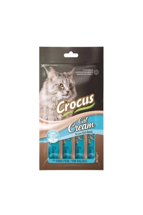 Crocus Ton Balıklı Sıvı Kedi Ödül Maması 15 Gr 4 Adet