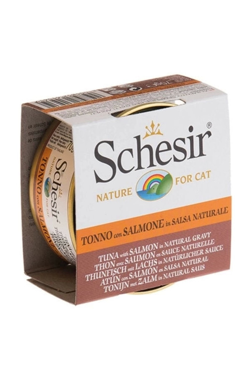 Ton Balık Ve Somonlu Naturel Konserve Kedi Maması 70 Gr
