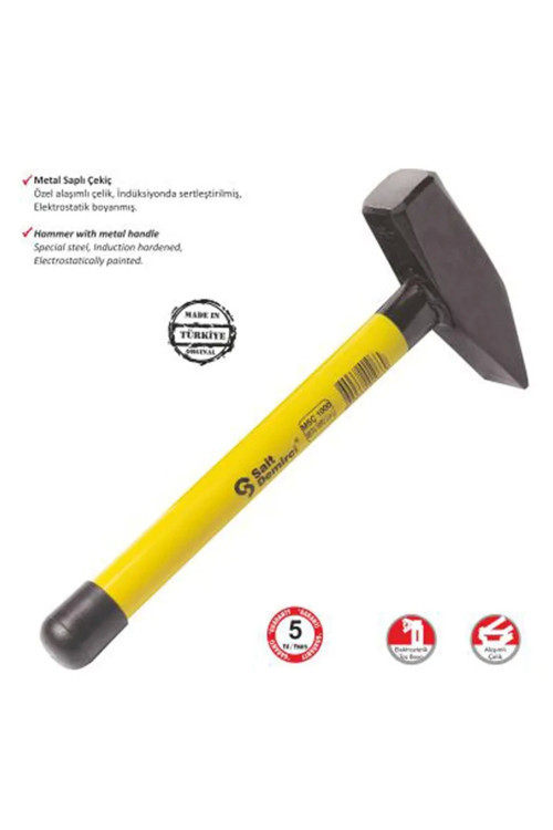 Metal Saplı Çekiç 300 Gr