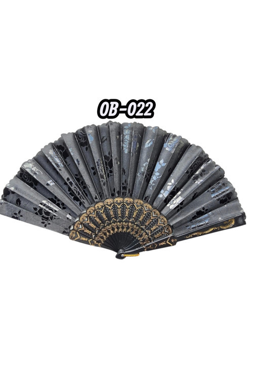 Plastik Kumaş Yelpaze 12'Li Ob-022