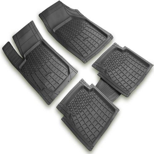 Havuzlu 3D Paspas Siyah