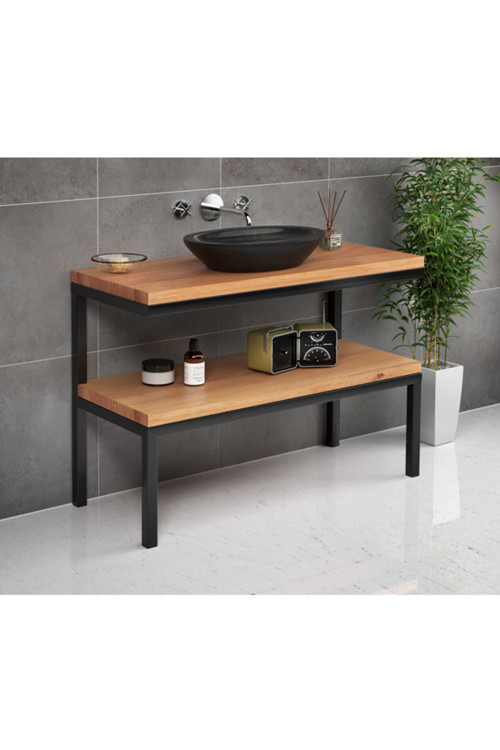 Ahşap Banyo Tezgahı 40X70 Cm