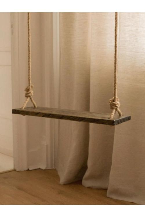 Geri Dönüşüm Ahşap Salıncak 20X50 Cm