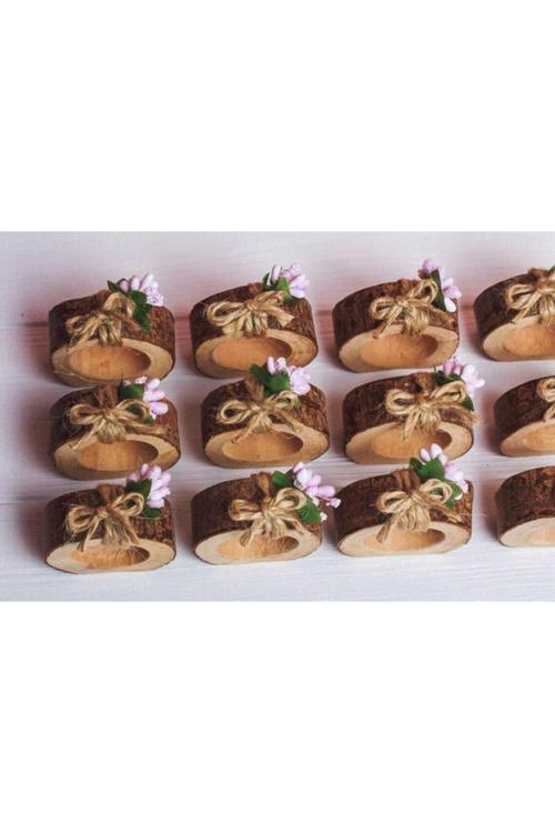 Hediyelik Kütük Yüzük 20 Adet