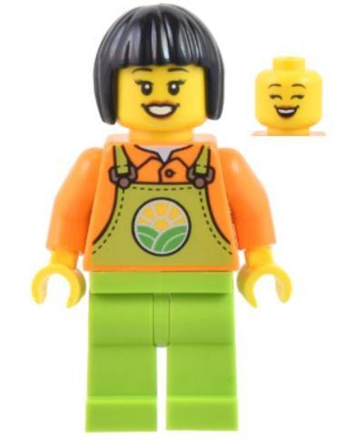 Minifigür Farmer Female cty1444