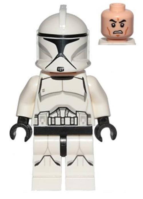 Minifigür Star Wars Clone Trooper (Phase 1)  with gun sw0910