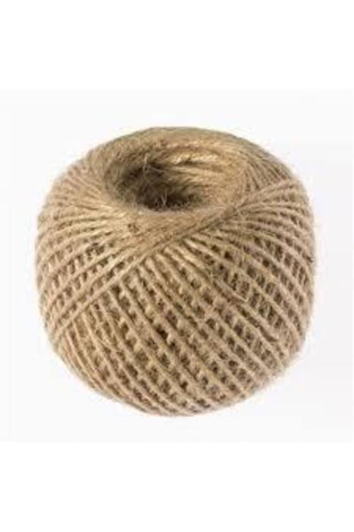 Jüt Ipi Kırnap Ipi Kendir Ipi Süsleme Dekorasyon Naturel Renk 2 Adet