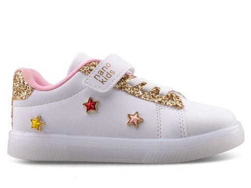 Cırtlı Lastikli Unisex Kız Çocuk Spor Ayakkabı Sneakers 1893