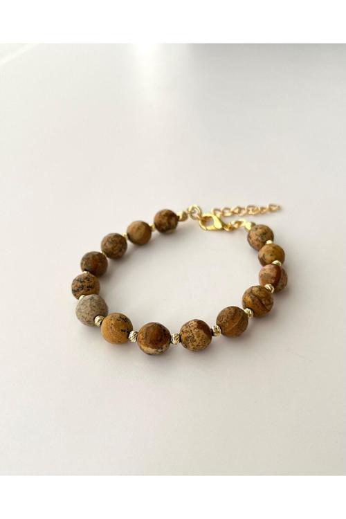 Jaspéra - Doğal Taş Bileklik