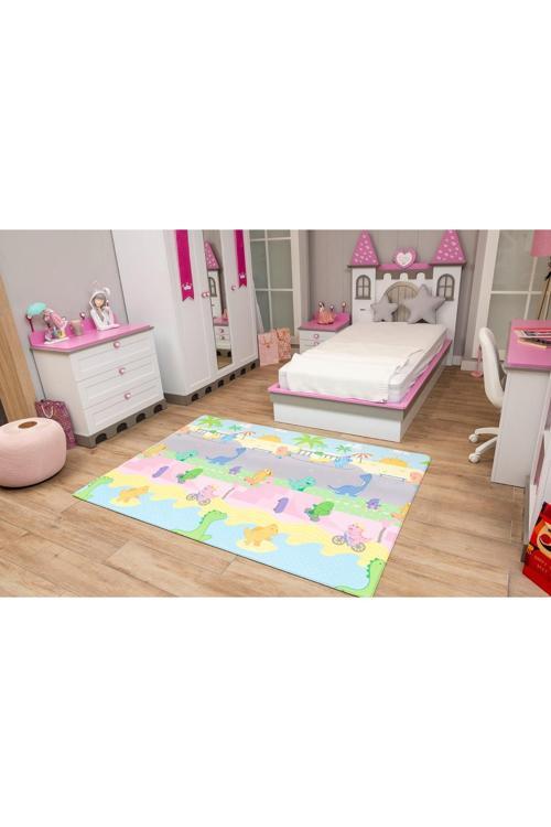 Dino Park Premium Oyun Matı / Halısı 140cm*195cm*12mm Mat030