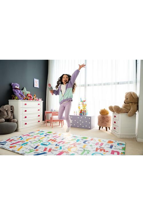 Toy Alphabet Premium Oyun Matı / Halısı 140 Cm*195 Cm*12 Mm