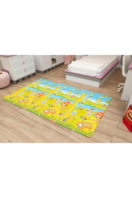 Animal Party Premium Oyun Matı / Halısı 140cm*225cm*12mm Mat 028