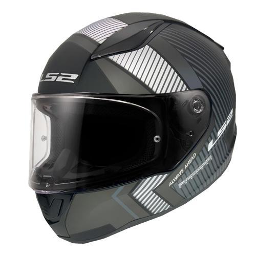 RAPID 2 EXTRA KAPALI KASK MAT SİYAH-GRİ