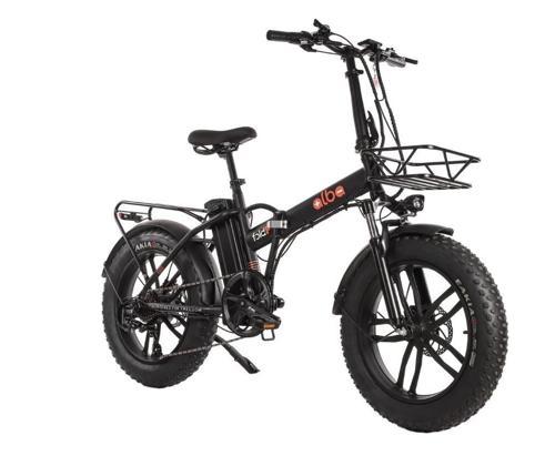 Fold F Premium 500Watt Katlanır Elektrikli Bisiklet Siyah Nfc-Zırhlı Lastik 48v 16 Ah Batarya
