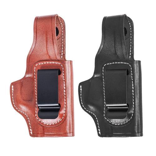 Belt Maşalı Tabanca Kılıfı - Deri - Sarsılmaz MC9 Siyah