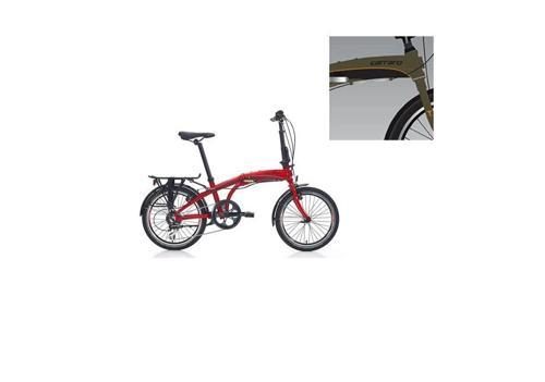 FLEXI 108 KATLANIR BİSİKLET 285H V 20 JANT 8 VİTES MAT HAKİ SİYAH TURUNCU