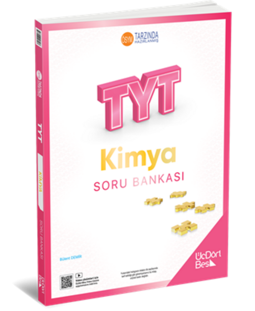 ÜÇ DÖRT BEŞ YAYINLARI TYT KİMYA SORU BANKASI 2026