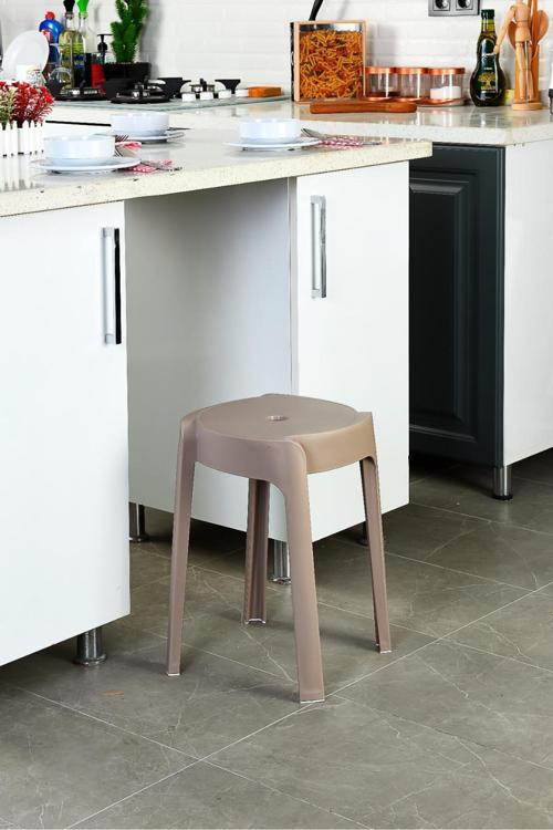 Plastik Kaymaz Tabure
