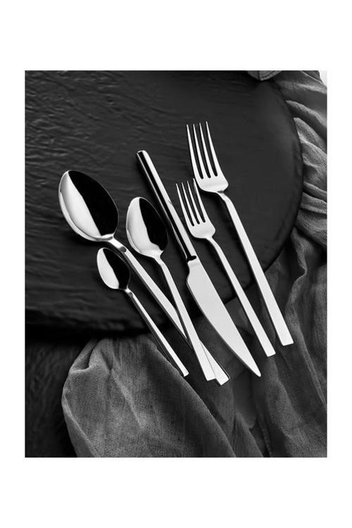 Beril 72 Parça Çatal Kaşık Set - Sılver