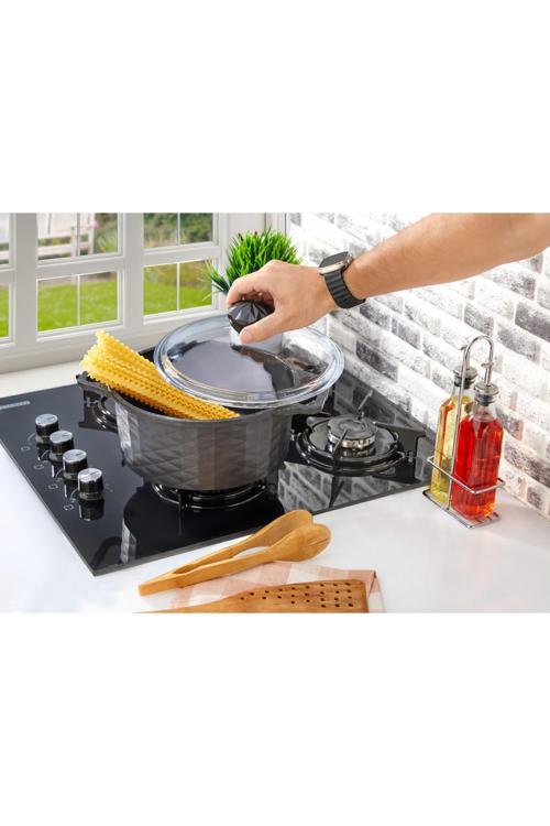 Granit Döküm Derin Tencere 24 Cm.