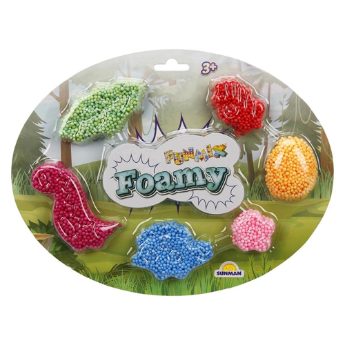 Eğitici Oyuncaklar Funmix Foamy Renkli Slime - 1adet Stokta Olan Gönderilir Kız Erkek Çocuk Oyuncak 