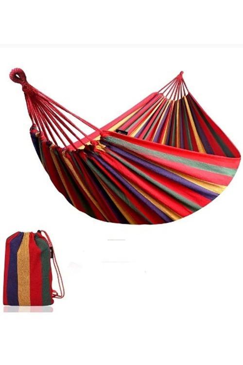 Hamak 190 Cm Kamp Hamağı Piknik Hamağı Bahçe Balkon Outdoor Kamp Salıncak