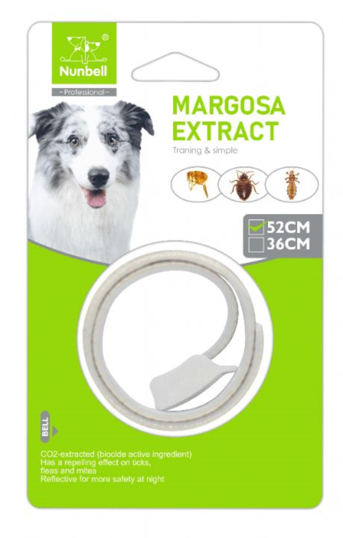 Orta-Büyük Köpekler için Pire, Kene Tasması (Boyun mx: 52 cm)