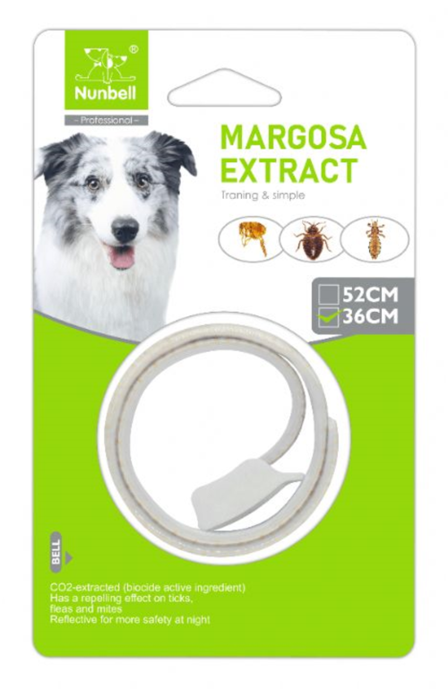Küçük Köpekler için Pire, Kene Tasması (Boyun mx: 36 cm)