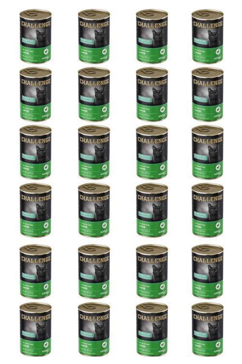 kuzu etli yetişkin kedi konservesi 400 gr x 24 adet