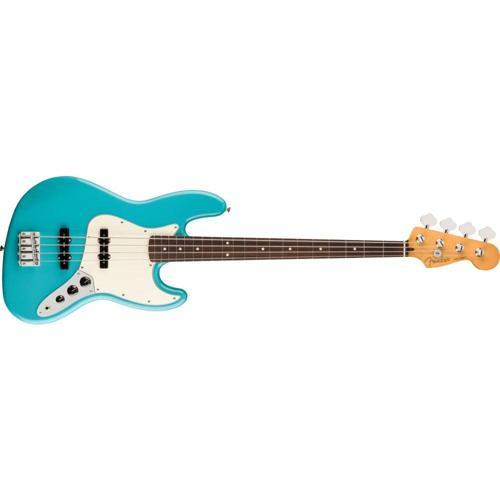 Player II Jazz Bass Gülağacı Klavye Aquatone Blue Bas Gitar
