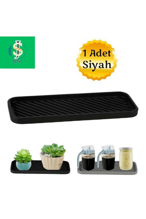 Yağdanlık Yağlık Standı Sabun Altlığı Baharatlık Sunumluk Mutfak Organizeri Çok Amaçlı Silikon