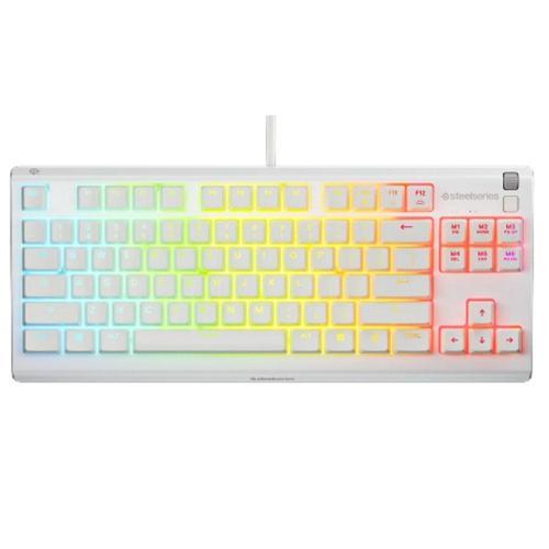 Apex 3 TKL TR Q RGB Membrane Kablolu Beyaz Gaming (Oyuncu) Klavye