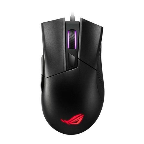 ROG Gladius II Core P507 RGB Ergonomik Optik Kablolu Oyuncu Mouse Siyah