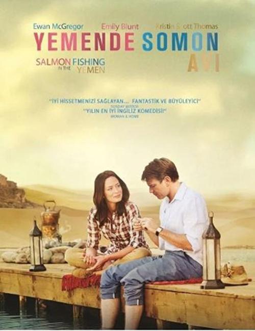 Yemende Somon Avı - Salmon Fishing In The Yemen ( Türkçe Dublaj ) ( Ambalajında - Sıfır ) DVD