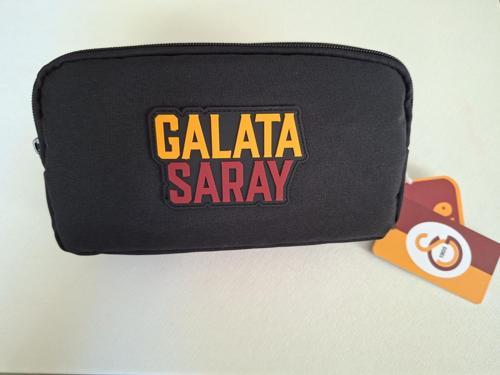GALATASARAY LİSANSLI SİYAH KALEM ÇANTASI 