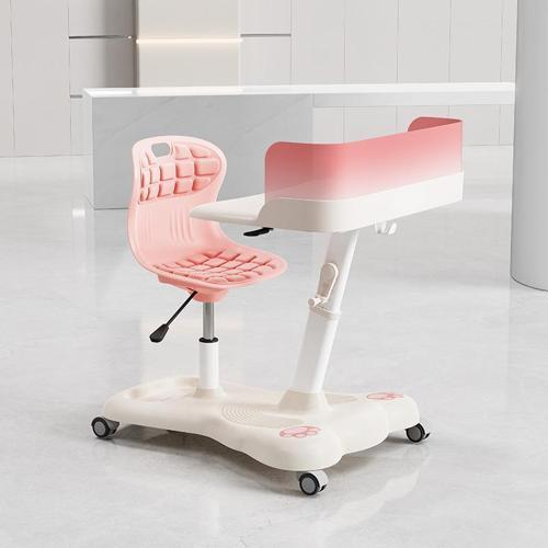 Plus Mobil Çalışma masası Pembe
